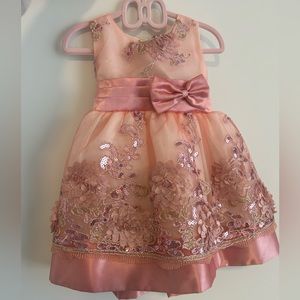 Baby Dress | First Birthday baby Girl Dress | Baby Wedding Dress | Size 12-18m
